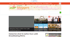 Desktop Screenshot of mommybloggersphilippines.com