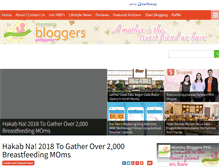 Tablet Screenshot of mommybloggersphilippines.com